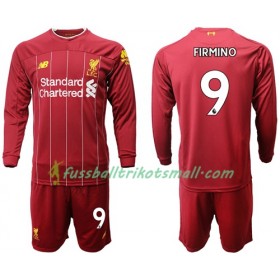 Fußballtrikots Liverpool Firmino 9 Kinder 2019-2020 Langarm Heimtrikotsatz kaufen